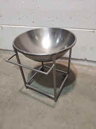 Stainless steel mixing bowl